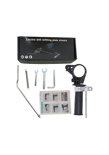 Suntek Elektrikli Matkap Plaka Kesici Dıy Metal Matkap Eki Çelik