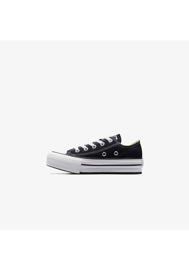 Converse Chuck Taylor All Star Eva Lift Çocuk Siyah Sneaker Düz 372861c Siyah