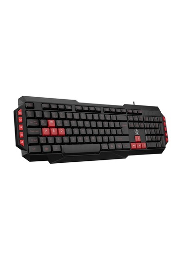 Hyk 46 Gamy Siyah Usb Kırmızı Tuşlu Q Gaming Oyuncu Klavyesi / Hytech