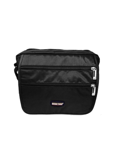 Ççs Seventeen 22 X 27 Cm Büyük Çapraz Askılı Postacı Çantası Siyah