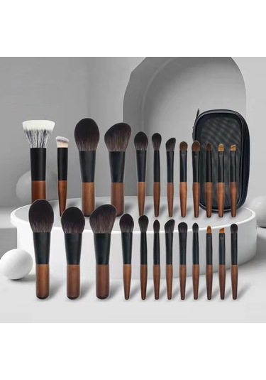 Sones 12'si 1 Arada Mini Kozmetik Fırçası Kısa Saplı Pudra Fırçası Seti Yüz Makyaj Aracı A Tipi