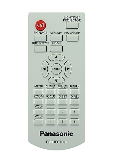 Panasonic Projektör Projeksiyon Kumandası