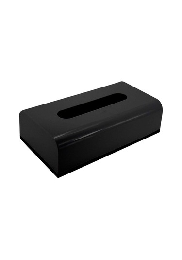 Z201 Siyah Kare Kağıt Kutu, Plastik A