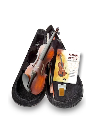 4/4 Tam Boy Mat Kaliteli Öğrenci Kemanı