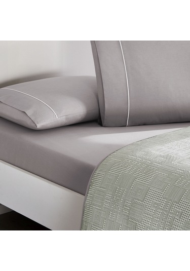 Taç Jakar Vıgnes Çift Kişilik Pike Takımı Antrasit 000000001000050042 Antrasit