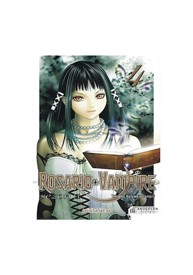 Akıl Çelen Kitaplar - Rosario + Vampire - Tılsımlı Kolye ve Vampir - Sezon 2 Cilt 4