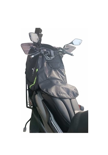 Motosiklet Pcx Diz Örtüsü Impertex Rüzgarlık Bacak Diz Koruma Siyah