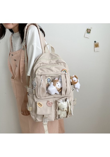 Weichuang01 Ve Lise Weichuang01 Yeterliliği Kore Tarzı Öğrenci Sırt Çantası-ha