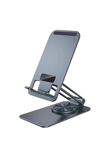 Jmary Mk-60 Ayarlanabilir Katlanabilir 360 Derece Dönebilen Telefon Ve Tablet Standı Gri
