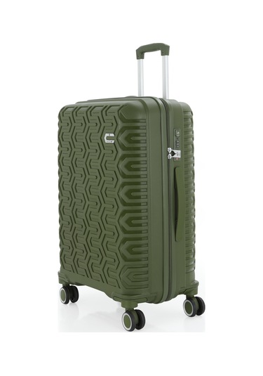 Mçs Üçlü Polipropilen Valiz Seti V377 S23sy1000058-set 0001 Haki