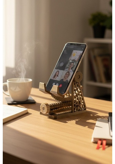 Ayarlanabilir Telefon Ve Tablet Masaüstü Standı Çok Renkli