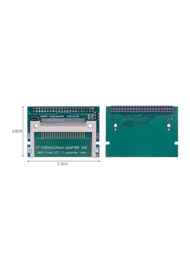 2.5 İnç Ide To Cf Çevirici Adaptörü Compact Flash -2.5 İnç Ide Çevirici