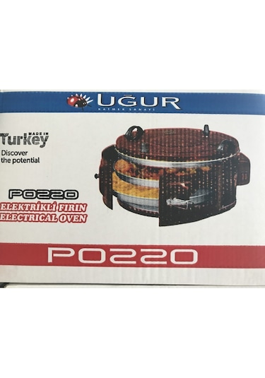 Uğur Çift Tepsili Tepsileri Emaya Davul Fırın