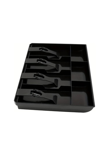 Oldfriend 5 Banknot 4 Bozukluk Bölmeli Nakit Para Çekmecesi Yerleştirme Tepsisi Siyah