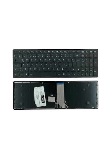 Lenovo İle Uyumlu Ideapad Z510 Type 20287, Z510 Type 80a3 Notebook Klavye Siyah Tr