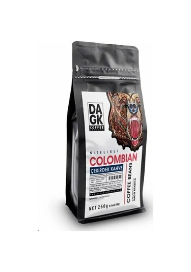 Dagk Colombian Çekirdek Kahve 250gr Çekirdek