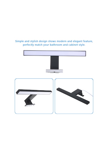 Vkemall Led Işıklar Banyo Dolabı Makyaj Aynası Aydınlatması Tuvalet Aydınlatması Duvar L