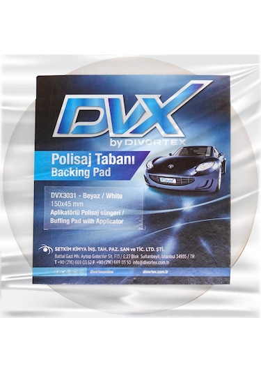 Divortex Aplikatörlü Kalın Çizik Giderici Sünger 150x45 Mm.