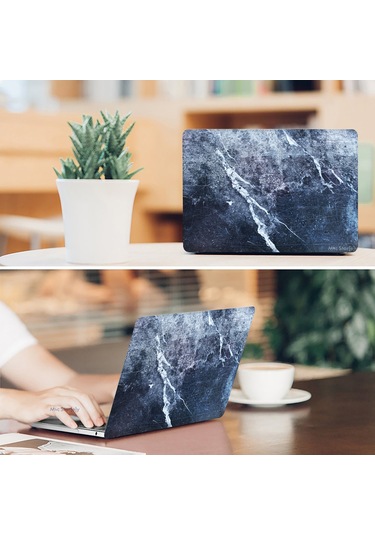 Macbook Pro Kılıf 13 İnç Mermer09nl Eski Hdmı'lı Model 2012-2015 A1425 A1502 İle Uyumlu R-25