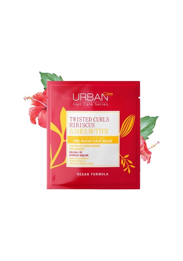 Urban Care Hibiscus & Shea Butter Kıvırcık ve Dalgalı Saçlar için Bakım Maskesi 50 ML
