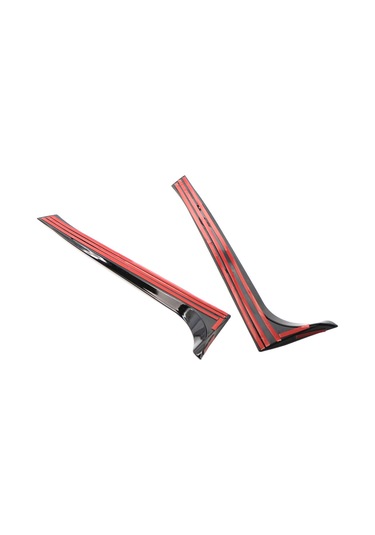 Dianziye Vw Golf 6 2008-2013 Arka Cam Yan Spoileri, Plastik Malzeme, Parlak Siyah, Gz.w0144-lh, Kolay Kurulum, Araç Stili Artırıcı