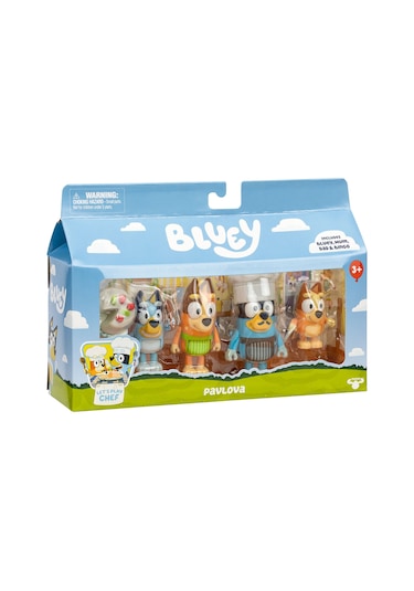 Bluey 4'lü Figür Set - Pavlova
