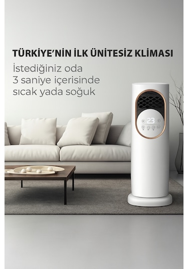 Uzaktan Kumandalı Sıcak Soğuk Hava Isıtıcı Soğutucu Ünite