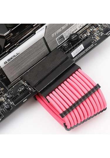 Msı Loglolu Atx Güç Kaynağı 24 Pin Işıklı Konnektör Başlık