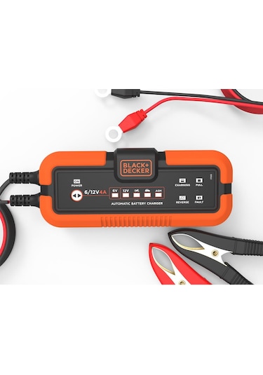 Black+Decker Bxa22 6V/12V 120A Akıllı Akü Şarj ve Akü Bakım Cihaz