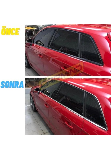 Audi A3 Hb Krom Cam Çerçevesi Set 2013-2020 10 Parça