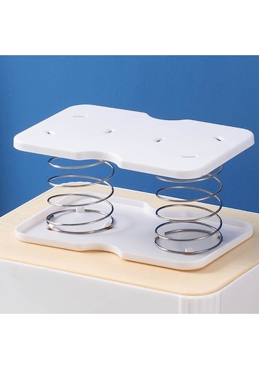 Pratik Yaylı Mendil Kutusu Çift Yay İçerir Dayanıklı Ve Yüksek Elastikiyet Alttaki Kağıdı Daha Kolay Almanıza Yardımcı Olur