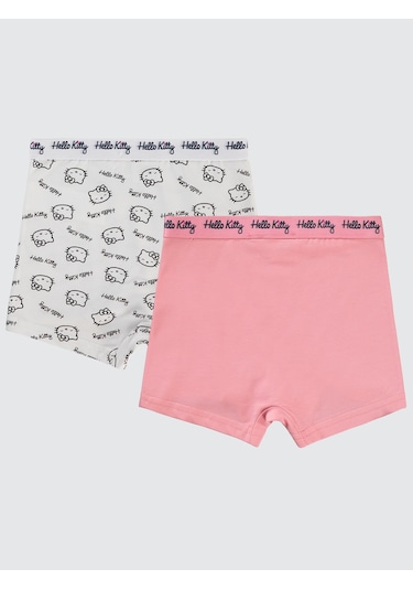 Hello Kitty Kız Çocuk 2'li Boxer Set 2-10 Yaş Pembe