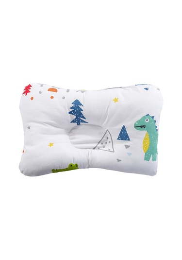 Yenidoğan Bebek % 100% Pamuk Bebekler Yastık Karikatür Uyku No.14 Ekru