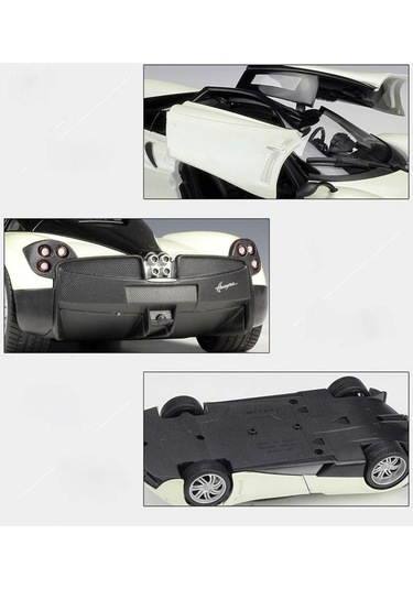 Pagani Huayra 1:24 Model Araç Beyaz Renk Koleksiyon
