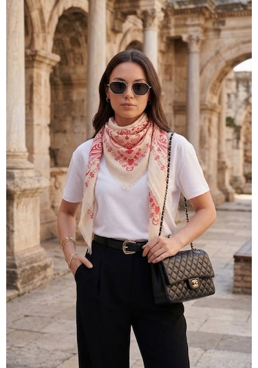Lela Bayan Şal 6941400 Fuşya