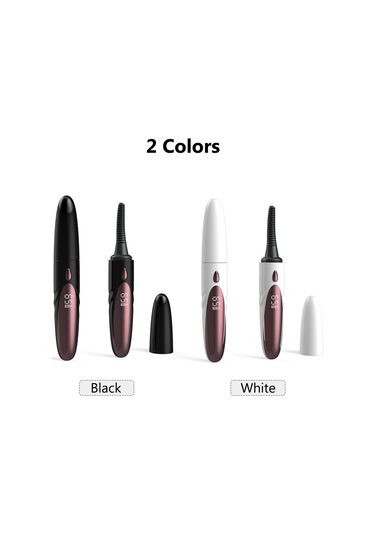 Shineyee Ayarlanabilir Isılı Elektrikli Kirpik Maşası, Silikon Fırça, Ekranlı, Temizleme Fırçası Ve Çift Taraflı Kirpik Fırçası Dahil