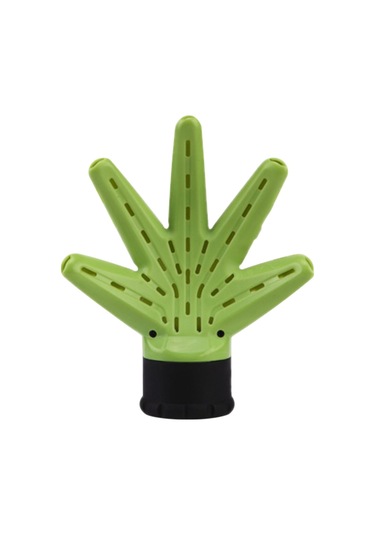 Reedark Yeşil El Şekilli Saç Kurutma Kapağı - Saçın Sağlığını Korur, Hızlı Ve Düzenli Kurutma, Friz'i Azaltır, Çoğu Kurutucuya Uygun