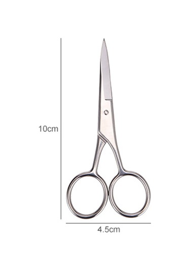Yifomall Erkek Ve Kadınlar İçin Paslanmaz Çelik Sakal, Bıyık Ve Kaş Makası - Güvenli Ve Etkili Tıraş Aracı