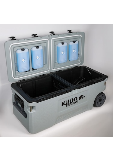 Igloo Coremax 120 Tekerlekli Buzluk 120 Litre Bej