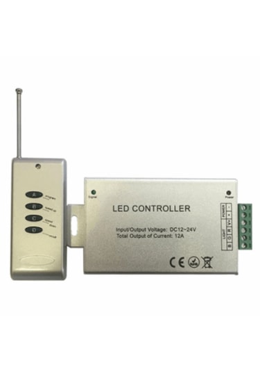 Rf Control 12-24 Volt 24 Amper Metal Kasa Rgb Kotrol Devresi
