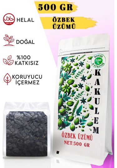Kakulem Kan Üzümü Çekirdeksiz Özbek Üzümü 500 G