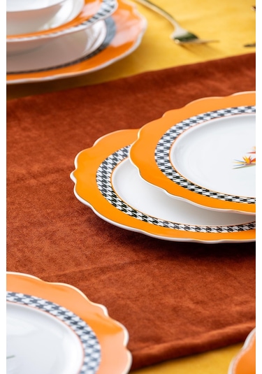 Diana 6 Kişilik 24 Parça Porselen Yemek Takımı