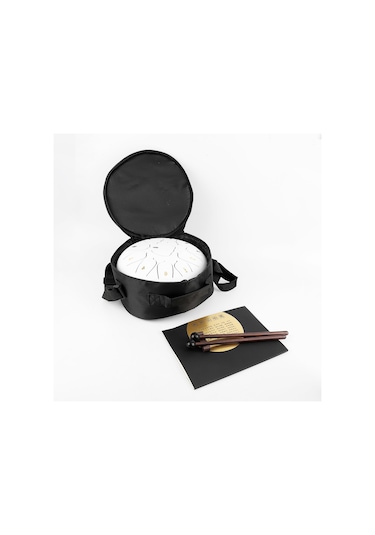 Jwin JTN-1011 10 inç 11 Ses Ton Çelik Handpan Tongue Dil Davulu-B