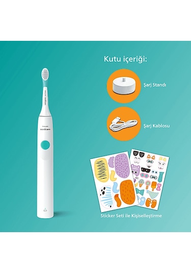 Phılıps Hx3601/01 Sonicare Çocuklar İçin Şarjlı Diş Fırçası