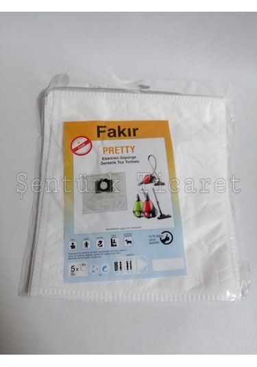 Fakir Pretty Bs 110 Toz Torbası 20 Adet (546847577)