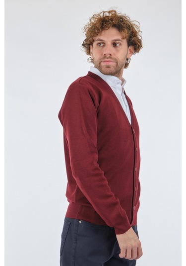 De Blasıo Bordo Erkek Hırka 222340050 Bordo