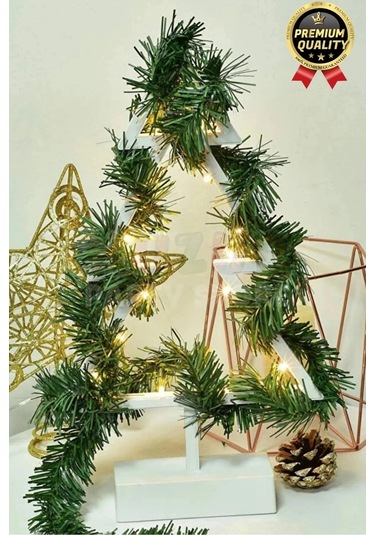 Özel Seri Gürleştirici Dekor Şerit Günışığı Ledli Çam Ağacı Yeni Yıl Yılbaşı Süsü Işıklı Garland