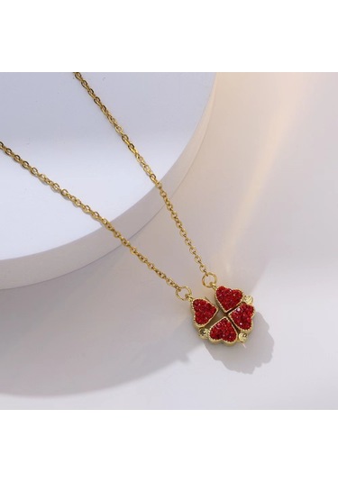 Bayan Kolye: Moda Estetiği Titanyum Çelik Kolye No.386 Çok REnkli