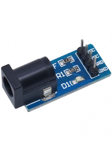 Dc-005 5.5 X 2.1mm Dc Power Adaptör Jak Sokete Dönüştürücü Modül