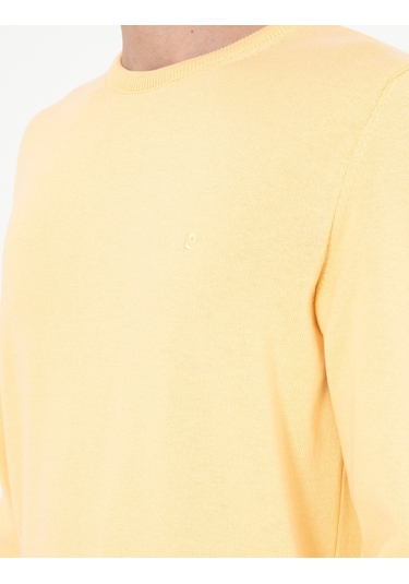 Pierre Cardin Erkek Açık Sarı Kazak /triko 50296575-vr004 Açık Sarı